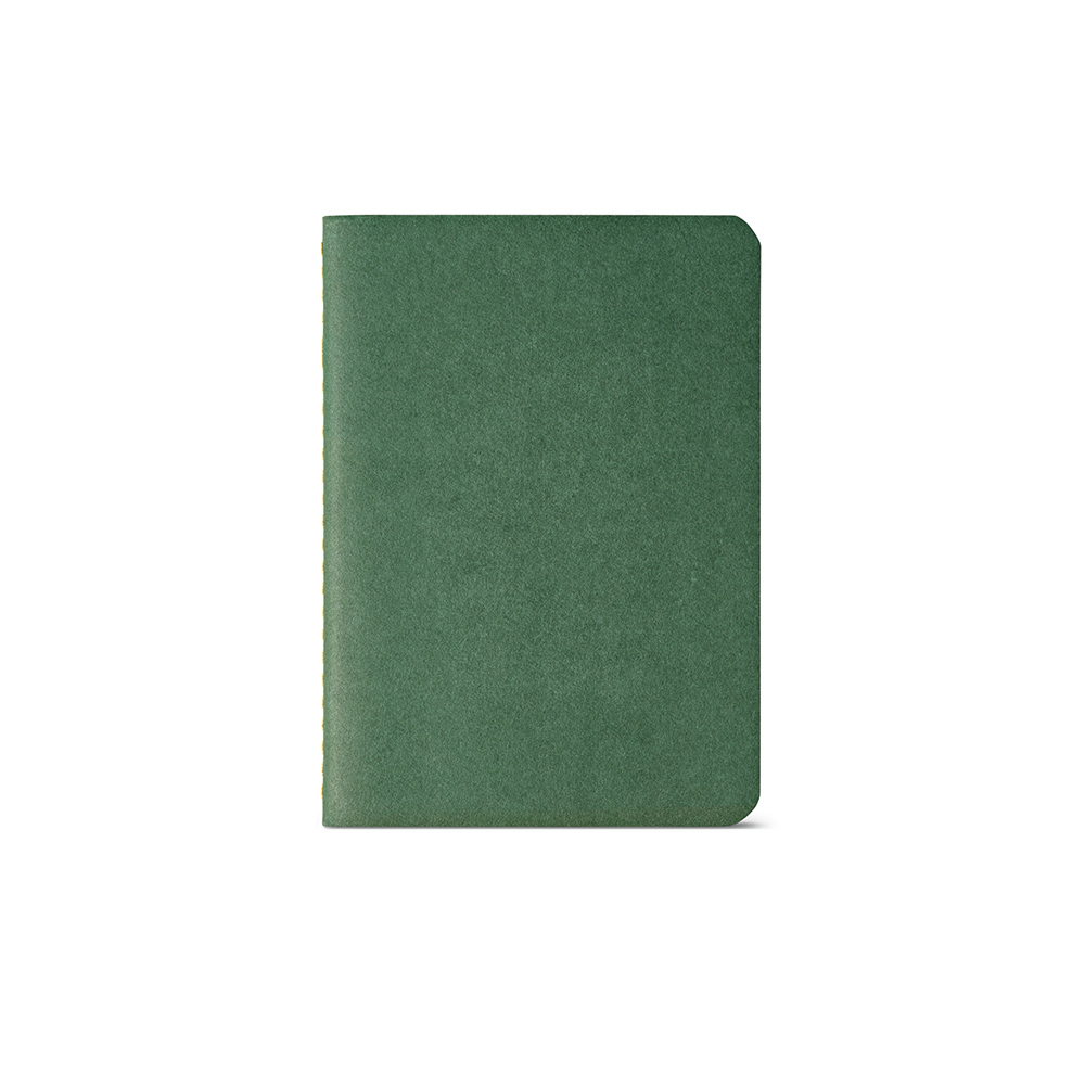 Notebook à personnaliser A6 recyclé Bronte Vert foncé